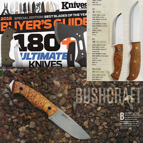 Helle Knives are some of the "Best Blades of the Year" According to Knives Illustrated